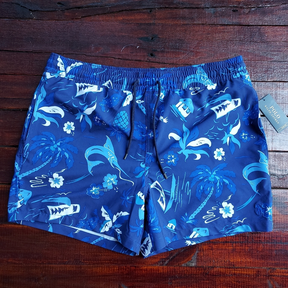 Polo Ralph Lauren Island Board Shorts Swim Trunks NWT Size XXL